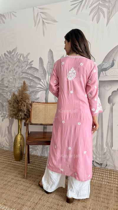 RAABTA PREMIUM DESIGNER LONG MODAL STRAIGHT KURTA