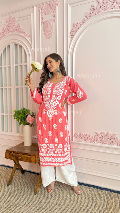 AAYAT PREMIUM LONG MODAL STRAIGHT KURTA
