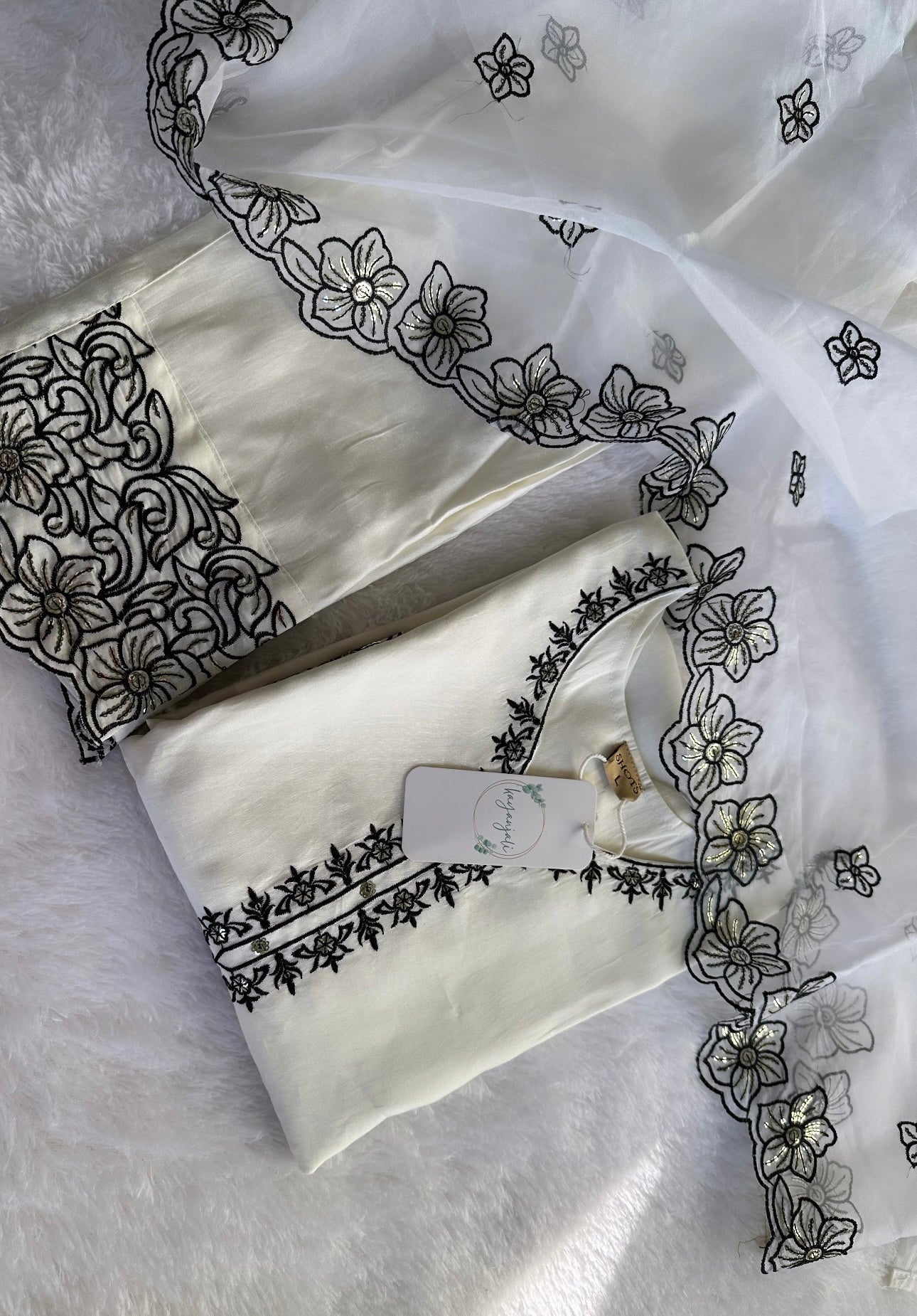 Premium Noor Roman Silk Kurta Set