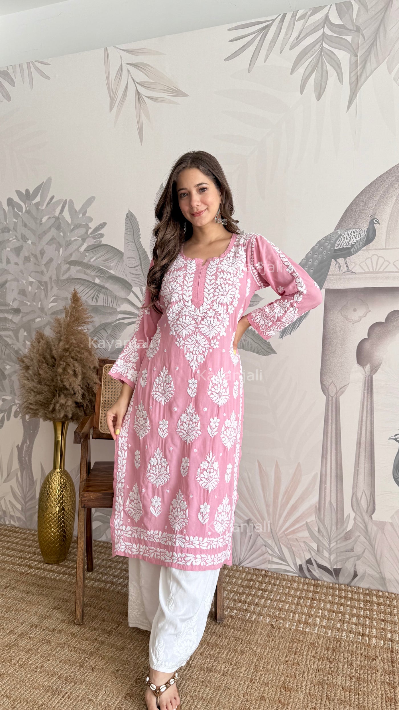 RAABTA PREMIUM DESIGNER LONG MODAL STRAIGHT KURTA