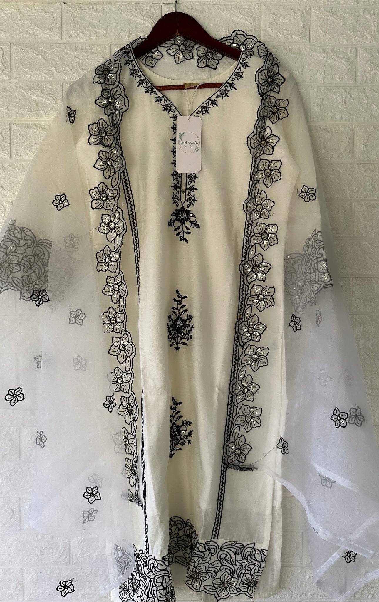 Premium Noor Roman Silk Kurta Set