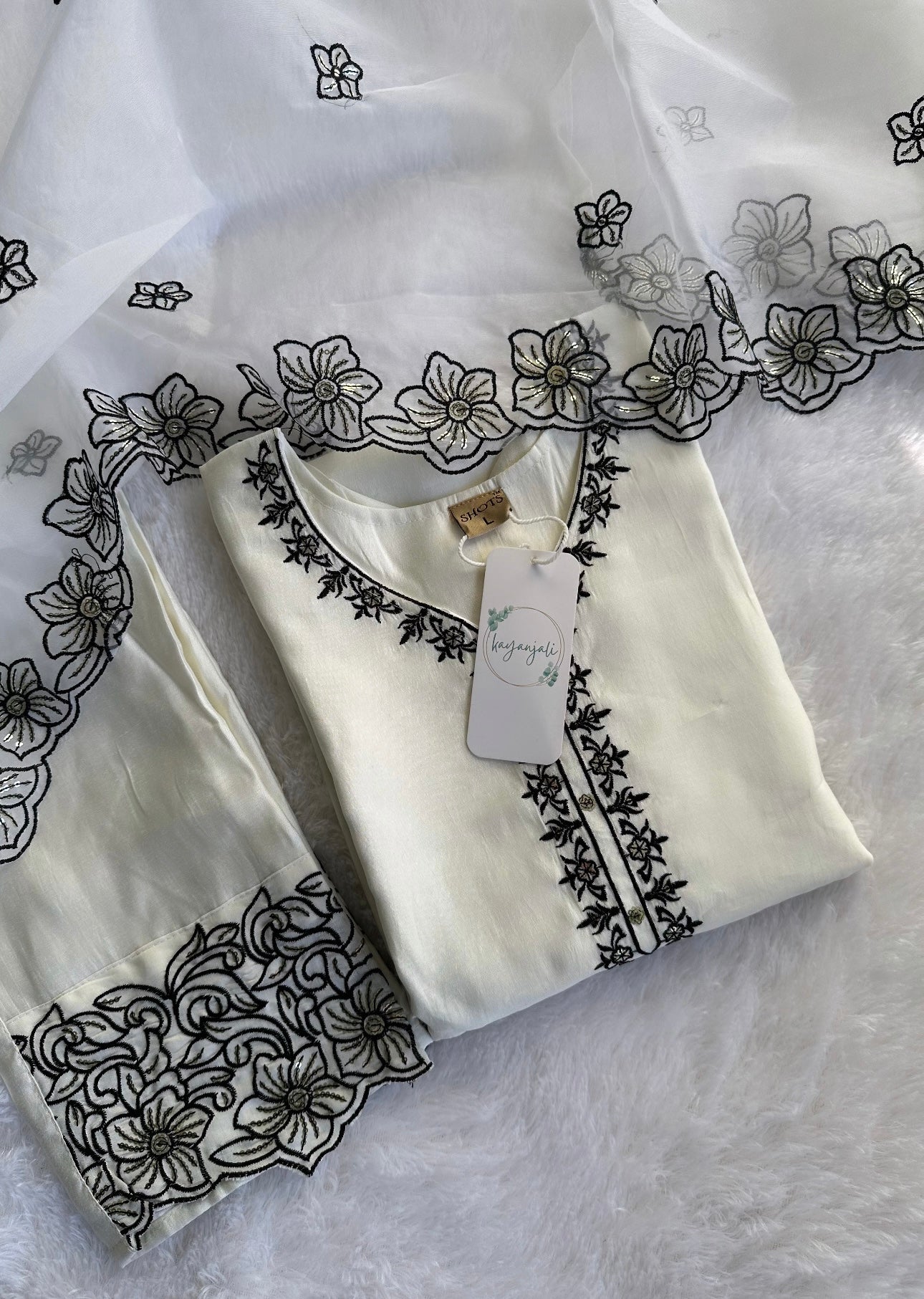 Premium Noor Roman Silk Kurta Set