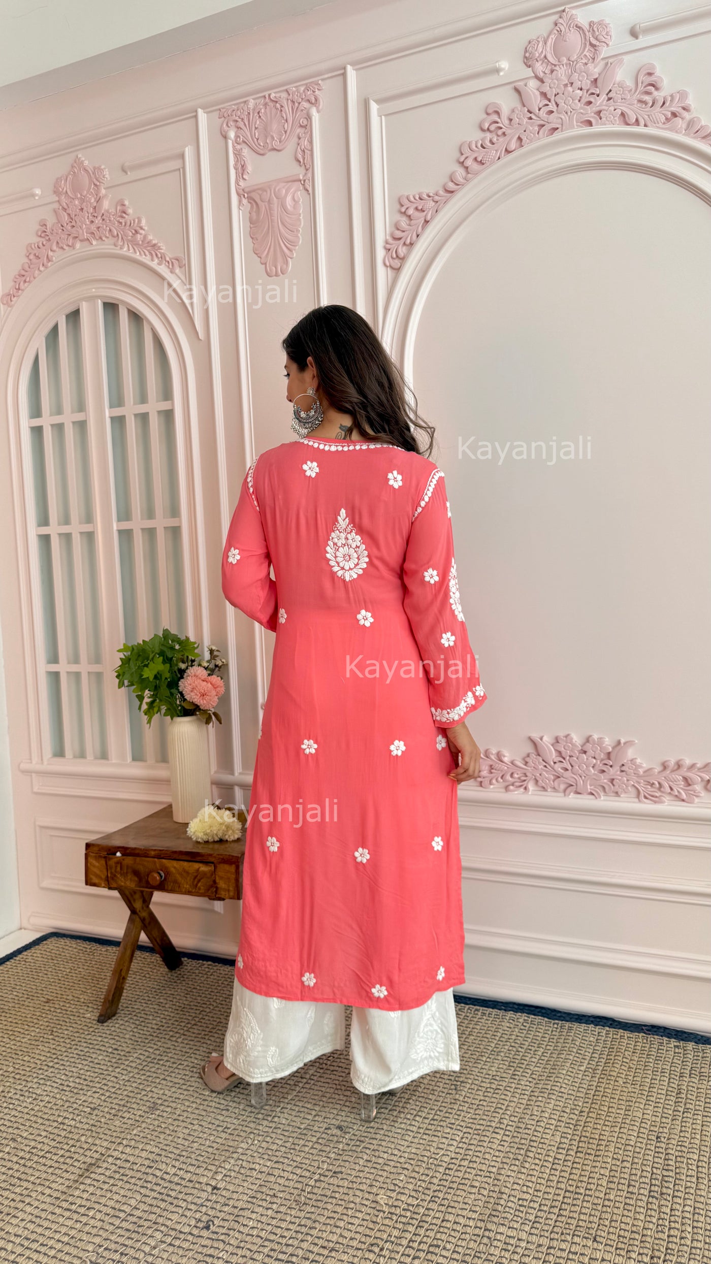 AAYAT PREMIUM LONG MODAL STRAIGHT KURTA