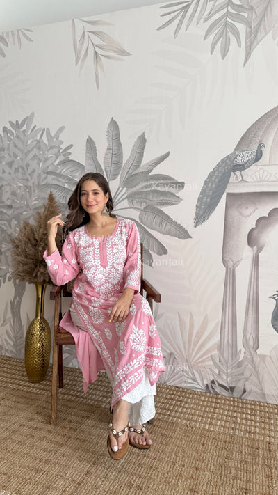 RAABTA PREMIUM DESIGNER LONG MODAL STRAIGHT KURTA